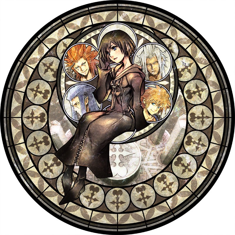 Kingdom Hearts Stained Glass Clock Exhibition Opens at Shinjuku Station